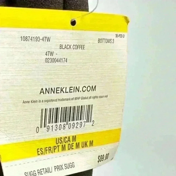 Anne Klein High Rise Ankle Dress Pants - Women's Size‎ Medium - Picture 2 of 5